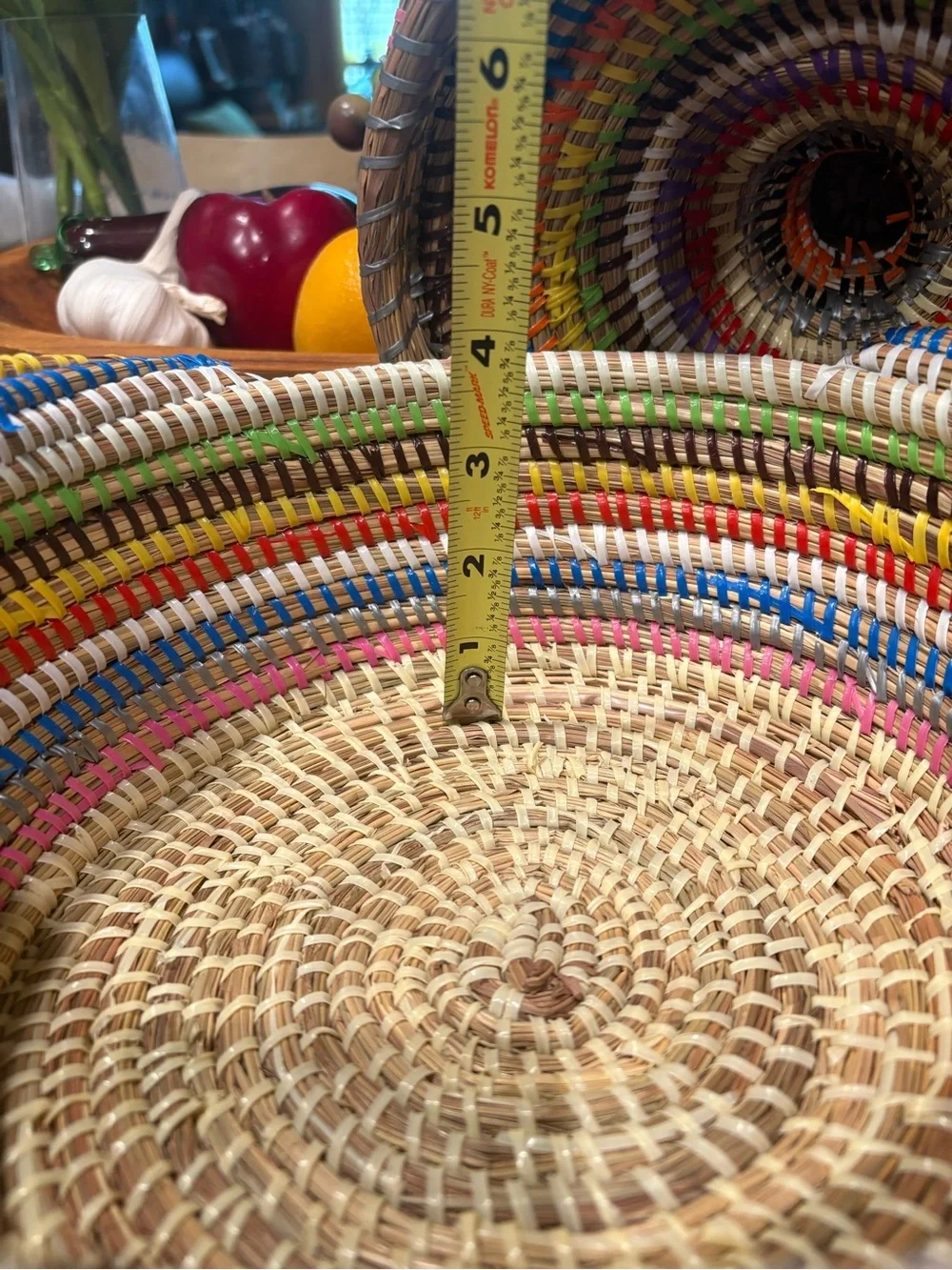 Afua Woven Storage Basket with Lid